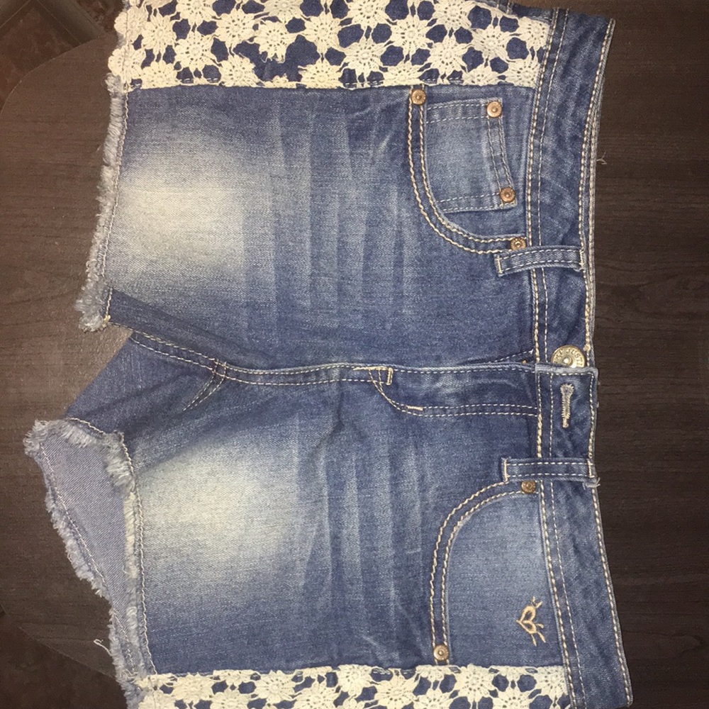 Justice jean shorts size 14 1/2